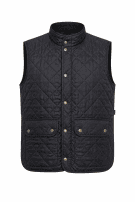 1990s BELSTAFF ΠΑΝΩΦΟΡΙ ΑΜΑΝΙΚΟ QUILTED ΜΑΥΡΟ ΑΝΤΡΙΚΟ PRE OWNED M