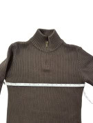 BELSTAFF ΠΟΥΛΟΒΕΡ ΜΕ ΦΕΡΜΟΥΑΡ CLASSIC ΚΑΦΕ ΑΝΤΡΙΚΟ PRE OWNED XL