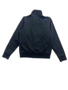 Bench Ζακέτα Φούτερ Casual Full Zip Logo Μαύρη Ανδρική L