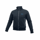 Bench Ζακέτα Φούτερ Casual Full Zip Logo Μαύρη Ανδρική L
