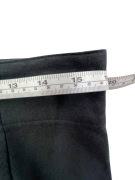 Benetton Black Classic Minimal High Waist Skirt Women’s M