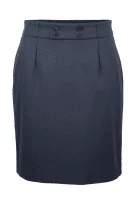 Benetton Black Classic Minimal High Waist Skirt Women’s M