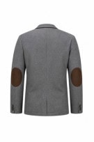 90S VINTAGE BLAZER CLASSIC ΓΚΡΙ ΑΝΤΡΙΚΟ PRE OWNED M