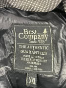 BEST COMPANY PADDED JACKET CHARCOAL - XXL