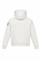 1990S BEST COMPANY HOODIE EMBROIDERED CREAM UNISEX PRE OWNED M