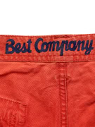 BEST COMPANY ΒΕΡΜΟΥΔΑ 90s LOGO ΠΟΡΤΟΚΑΛΙ UNISEX XXL