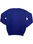 Beverly Hills Polo Club Maglia lavorata a maglia blu da uomo XXL