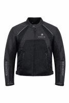 Y2K BIEFFE MESH BIKER JACKET SPORTY ΜΑΥΡΟ ΑΝΤΡΙΚΟ PRE OWNED M