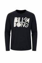 2000S BILLABONG LONG SLEEVE TEE GRAPHIC BLACK MEN PRE OWNED S