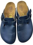 BIRKENSTOCK CLOG CLASSIC NAVY UNISEX PRE OWNED EU 36