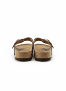 BIRKENSTOCK MADRID BIG BUCKLE SLIDES MINIMAL ΚΡΕΜ ΓΥΝΑΙΚΕΙΟ PRE OWNED EU 38