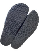 Birkenstock Madrid Black Patent Single Strap Sandals Unisex EU 40