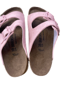 BIRKENSTOCK ΣΑΝΔΑΛΙΑ ΜΕ ΠΡΟΚΛΕΙΣ ΚΑΙ ΠΟΡΠΕΣ ΡΟΖ ΓΥΝΑΙΚΕΙΟ PRE OWNED EU 38