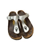 BIRKENSTOCK ΣΑΝΔΑΛΙΑ MINIMAL ΑΣΗΜΙ UNISEX PRE OWNED EU 39