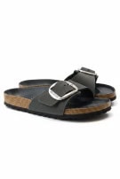 BIRKENSTOCK SANDALS MINIMAL OLIVE UNISEX PRE OWNED