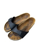 BIRKENSTOCK ΣΑΝΔΑΛΙΑ MINIMAL ΜΑΥΡΟ UNISEX PRE OWNED EU 41