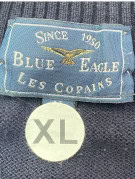 BLUE EAGLE LES COPAINS ΠΛΕΚΤΟ POLO ΚΛΑΣΙΚΟ NAVY ΑΝΤΡΙΚΟ PRE OWNED XL