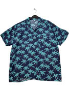 BLUE HARBOUR HAWAIIAN SHIRT TROPICAL NAVY ΑΝΤΡΙΚΟ PRE OWNED L