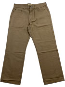 BLUE MOUNTAIN ΠΑΝΤΕΛΟΝΙ CHINO VINTAGE LOGO ΚΑΦΕ ΑΝΔΡΙΚΟ L