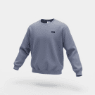 BONDS Φούτερ Crewneck Casual Logo Μωβ Ανδρικό L