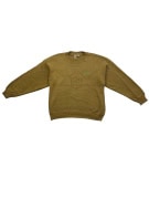 BOSS HUGO BOSS Πλεκτό Pullover Vintage Knit Logo Χακί Ανδρικό L
