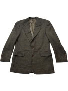 BOSS HUGO BOSS ΣΑΚΑΚΙ CLASSIC TWEED OLIVE BROWN ΑΝΤΡΙΚΟ PRE OWNED M
