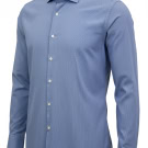 BOSS CAMICIA MINIMAL BLU UOMO PRE-OWNED