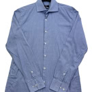 BOSS CAMICIA MINIMAL BLU UOMO PRE-OWNED