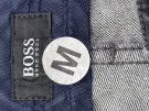 BOSS JEANS WASHED BLACK MEN PRE OWNED M