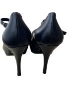 BUFFALO LONDON ΓΟΒΕΣ MARY JANE PLATFORM ΜΑΥΡΟ ΓΥΝΑΙΚΕΙΟ PRE OWNED EU 38