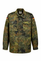 BUNDESWEHR FIELD JACKET UTILITY FLECKTARN CAMO ΑΝΤΡΙΚΟ PRE OWNED L