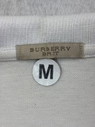 BURBERRY BRIT POLO MINIMAL GRIGIO CHIARO DONNA PRE OWNED M