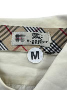 BURBERRY BRIT ΠΟΥΚΑΜΙΣΟ ΚΛΑΣΙΚΟ ΚΡΕΜ ΑΝΤΡΙΚΟ PRE OWNED M