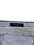 Burberry London Παντελόνι Chino Τζιν Ύφασμα με Πιέτες Μπλε Ανδρικό XXXL