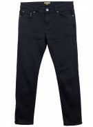 BURBERRY LONDON JEANS MINIMAL BLACK WOMENS PRE OWNED L