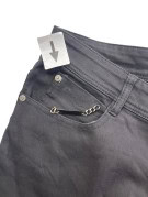 BURBERRY LONDON JEANS MINIMAL BLACK WOMENS PRE OWNED L