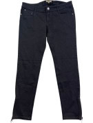 BURBERRY LONDON JEANS MINIMAL BLACK WOMENS PRE OWNED L