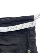 BURBERRY LONDON JEANS MINIMAL BLACK WOMENS PRE OWNED L