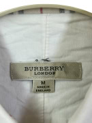 BURBERRY ΠΟΥΚΑΜΙΣΟ VINTAGE ΛΕΥΚΟ ΑΝΤΡΙΚΟ M pre-owned