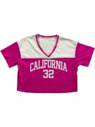 California 32 Ροζ Crop Top Jersey L