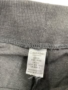 Calvin Klein Sweatpants Sleepwear Logo Print Charcoal Unisex S
