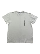 CALVIN KLEIN JEANS T-SHIRT VERTICAL LOGO WHITE MEN'S M