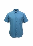Calvin Klein Jeans Πουκάμισο Linen Casual Logo Γαλάζιο Ανδρικό S