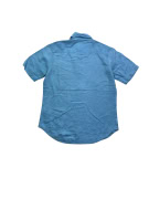 Calvin Klein Jeans Πουκάμισο Linen Casual Logo Γαλάζιο Ανδρικό S