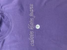 CALVIN KLEIN JEANS T SHIRT RHINESTONE PURPLE ΓΥΝΑΙΚΕΙΟ PRE OWNED S