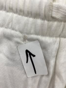 Calvin Klein Λευκό Φούτερ Παντελόνι Jogger Logo Ανδρικό XL