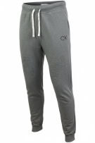 Calvin Klein Pantaloni da tuta casual con logo grigi unisex S