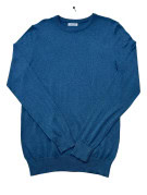 CALVIN KLEIN MAGLIA MINIMAL BLU UOMO PRE OWNED L