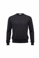 CALVIN KLEIN CREWNECK SWEATER MINIMAL BLACK MENS PRE OWNED XL