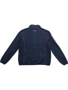Camp David Fleece Ζακέτα Casual Logo Μπλε Σκούρο Ανδρικό S